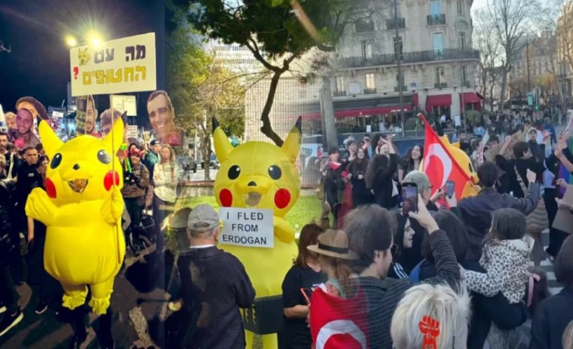Protestocu Pikachu dünyaya yayıldı