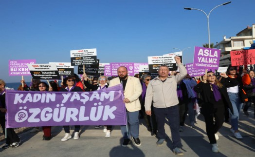 Türkiye’de ilk; Güzelbahçe’de 8 Mart’ta tersine yürüyüş düzenlendi