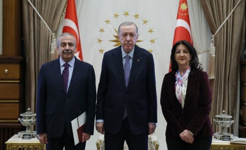 13 yıl sonra bir ilk! DEM Parti'den Erdoğan ile görüşme sonrası açıklama