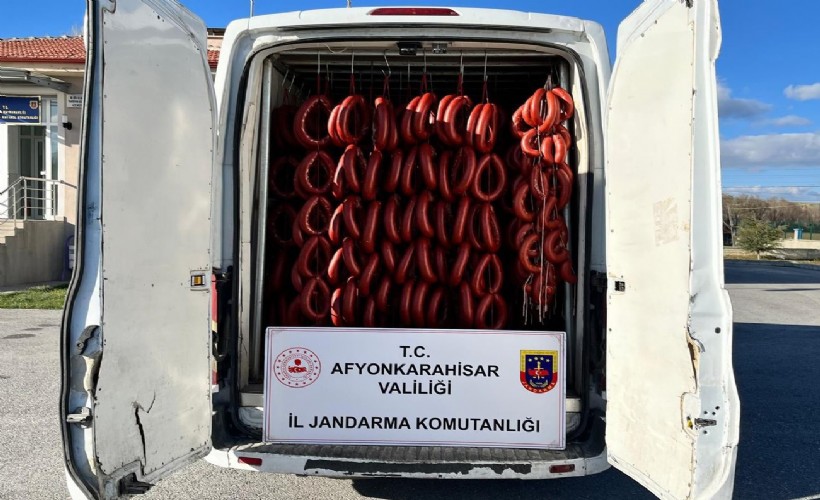 Afyonkarahisar'da bozuk sucuk operasyonu