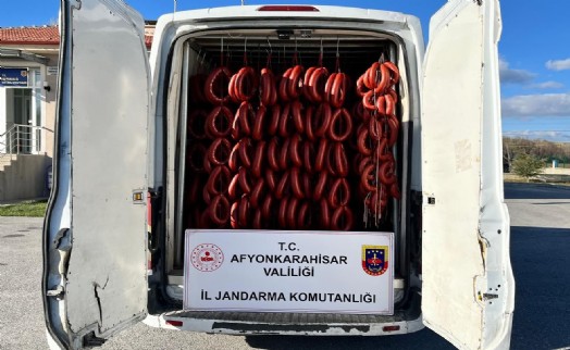 Afyonkarahisar'da bozuk sucuk operasyonu