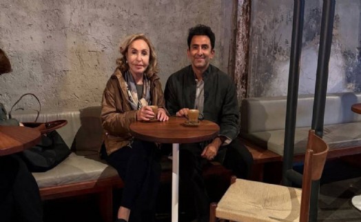 Ali Koç'un annesi Espressolab’in sahibini ziyaret etti