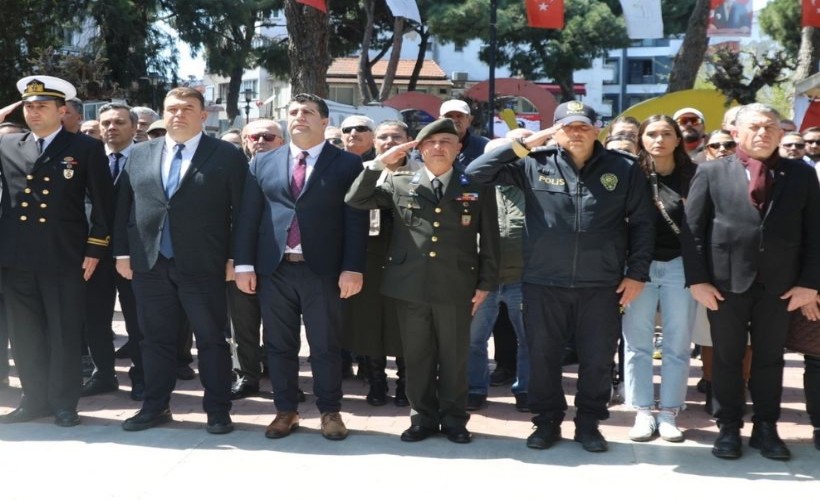Seferihisar'da Atatürk’ün ziyareti törenle kutlandı