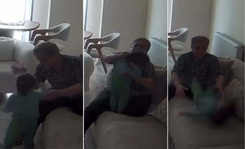 Aydın'da bakıcı skandalı! 2 yaşındaki çocuğa şiddet uyguladığı anlar kamerada