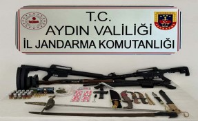 Aydın'da silah kaçakçılığı operasyonu; 10 gözaltı