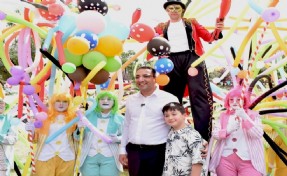 Balçova’da çocuklara özel şenlik