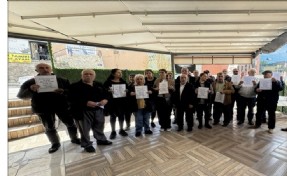 Başkan Kınay'a tepki: Vatandaşlar toplantı alanını terketti