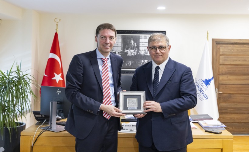 Başkan Tugay, AB Türkiye Delegasyonu Başkan Yardımcısı Vilcinskas’ı ağırladı