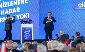 Başkan Tugay açılış töreninde konuştu: ‘Onlar şov yapacak biz iş yapacağız’