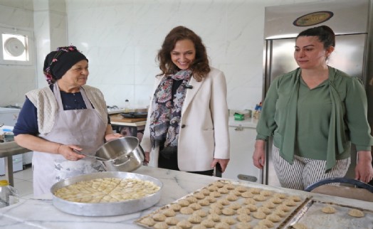 Başkan Ünsal’dan üreten kadınlara destek ziyareti