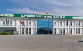 Bayındır Süt Fabrikası’nda çarklar döndü, üreticinin yüzü güldü