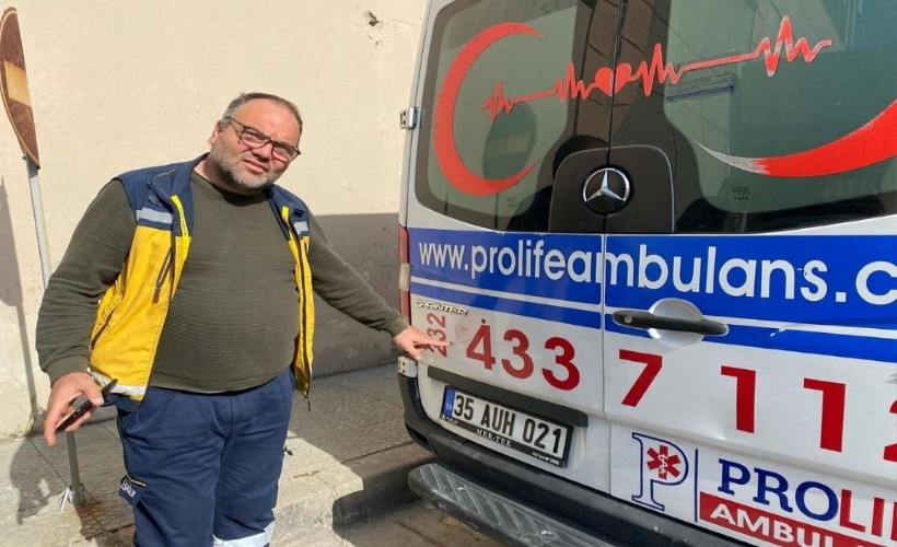 Bayraklı’da korkutan olay: Ambulansa ateş açıldı
