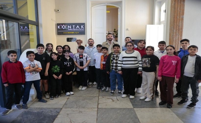 Konaklı çocuklar ‘Kontak’ta bilim ve teknolojiyle buluştu