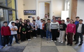 Konaklı çocuklar ‘Kontak’ta bilim ve teknolojiyle buluştu