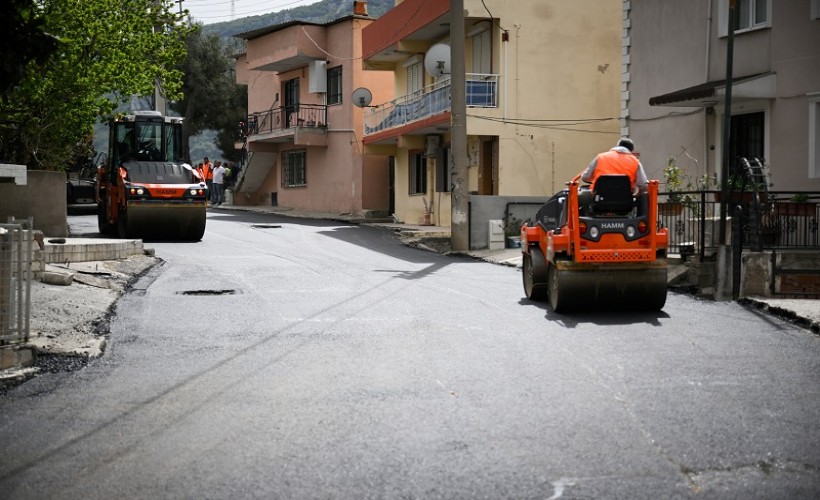 Bornova Belediyesi’nden Kavaklıdere’ye asfalt hamlesi