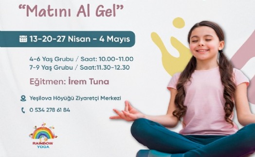 Bornova Belediyesi’nden miniklere özel yoga etkinliği