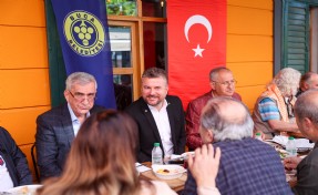 Başkan Duman 68’liler Platformu ile buluştu: Sertel'den Duman'a teşekkür