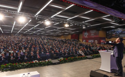 CHP 21. Olağanüstü Kurultayı 'İrade milletindir' sloganıyla toplandı