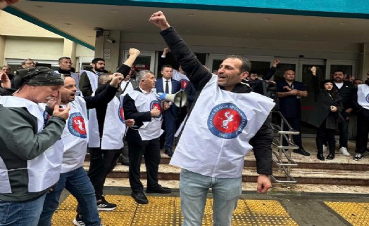 DEÜ Hastanesi’nde TİS krizi büyüyor… İşçiler iş bıraktı!