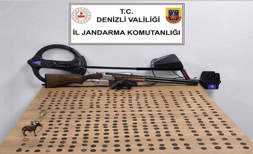 Denizli'de 392 parça tarihi eser ele geçirildi