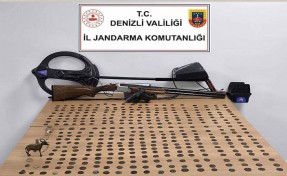 Denizli'de 392 parça tarihi eser ele geçirildi