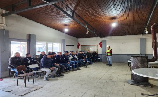 Efes Selçuk Belediyesi’nden personeline İş Sağlığı ve Güvenliği eğitimi