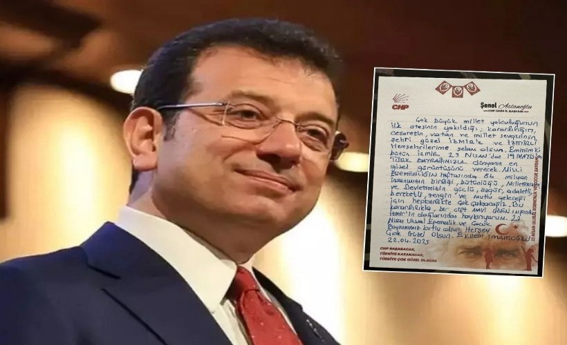 Ekrem İmamoğlu'ndan İzmir'e mektup: 'İzmir’in dağlarından haykırıyorum''
