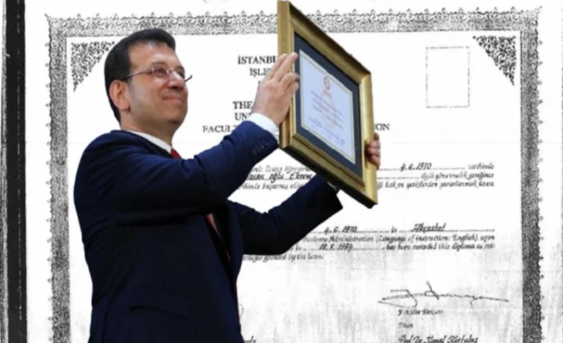 Ekrem İmamoğlu'nun diplomasını iptal edenler hakkında soruşturma başlatıldı!