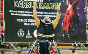 Engelleri dans pistinde aştı: Başarılarını şampiyonlukla taçlandırdı