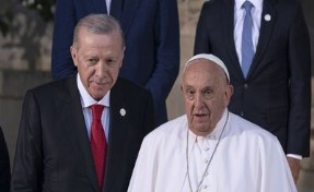 Erdoğan'dan Papa Francis için taziye mesajı