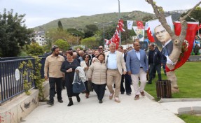 Güzelbahçe’de Sevgi Yolu yenilendi, oyun parkı hizmete açıldı