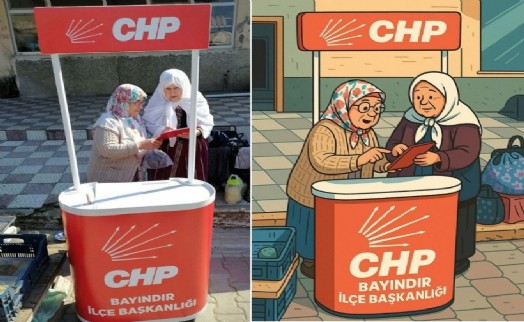 CHP İzmir'de akıma katıldı: Fotoğraf gündem oldu