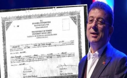 İmamoğlu'nun diploması polemiğinde yeni perde