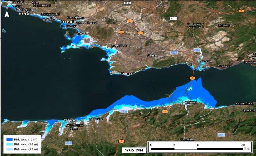 İstanbul ve Marmara kıyılarındaki tsunami risk alanları belirlendi