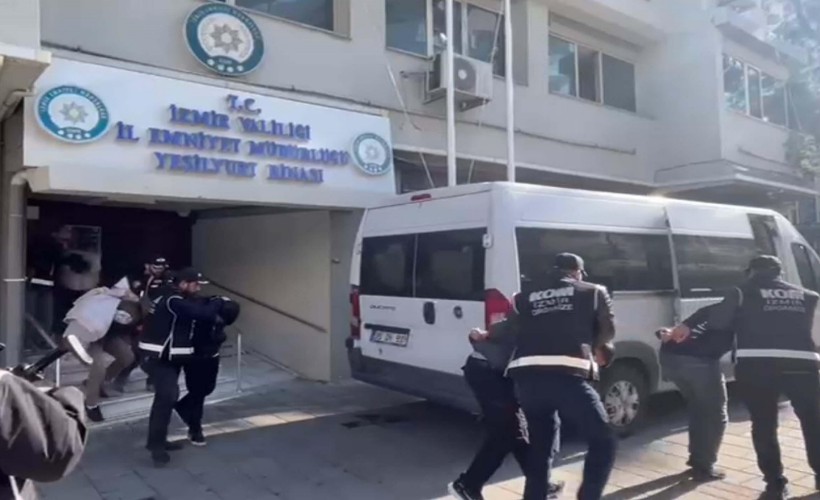İzmir'deki suç örgütü operasyonu: 5 şüpheli tutuklandı!