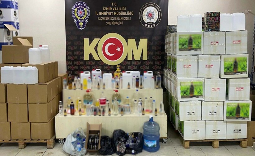 İzmir'in 9 ilçesinde operasyon; 6 milyon TL'lik kaçak ürün ele geçirildi
