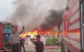 İzmir’de döküm sahasında çıkan yangın, 17 saatte kontrol altına alındı
