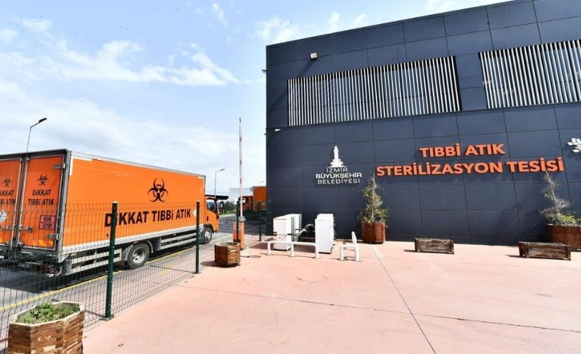 İzmir’in tıbbi atık tesisi halk sağlığı için faaliyette: Günde 30 ton atık bertaraf ediliyor