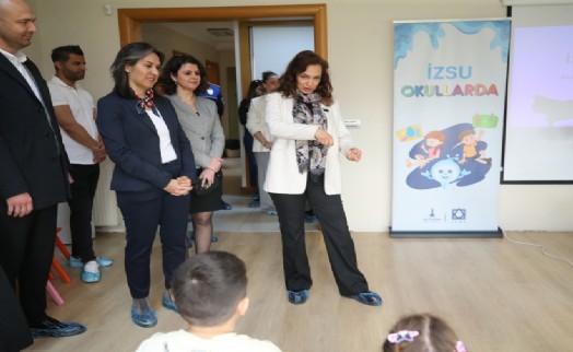 Karşıyaka’da miniklere su tasarrufu eğitimi