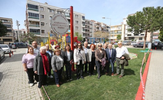 Karşıyaka’nın parkları yenileniyor