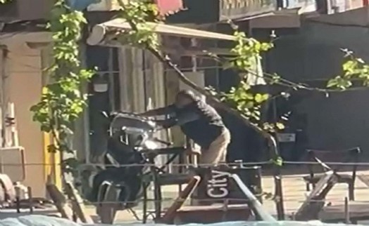 Kendisini tabancayla vuran şüpheliyi peşine düşüp yakaladı