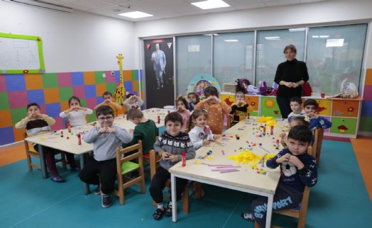 Konaklı minikler sanatla büyüyor