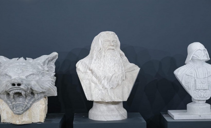 Marble İzmir iz bıraktı: Sanatın mermerle buluştuğu stantlar çok beğenildi