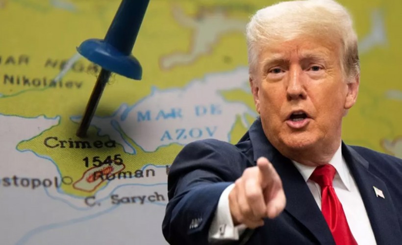 Trump'tan 'Kırım Rusya'da kalacak' çıkışı! Ukrayna'dan yanıt
