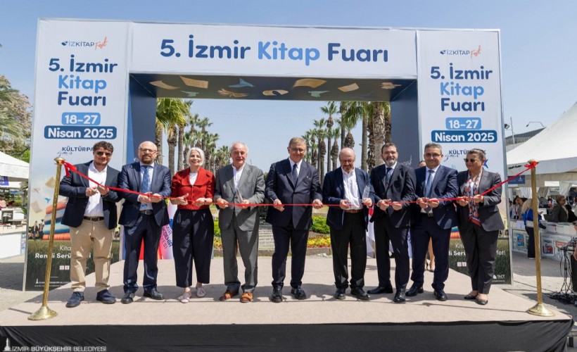 İzmir Kitap Fuarı Kültürpark’ta kapılarını açtı