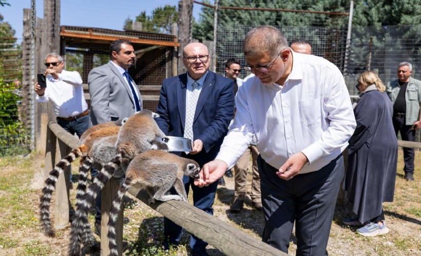 Tugay, Doğal Yaşam Parkı’nda veterinerlerle buluştu: İzmir’in vicdanını temsil ediyorsunuz