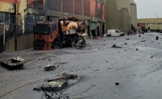 Tuzla'da Organize Sanayi Bölgesi'nde korkutan patlama!