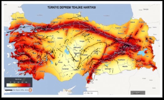 AFAD'dan 'Türkiye Deprem Tehlike Haritası' açıklaması: Hangi renk, hangi anlama geliyor?