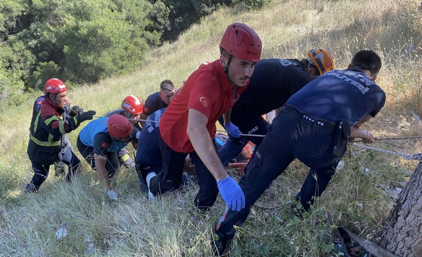 AK Parti eski il başkanı 40 metreden uçuruma yuvarlandığı kazada ağır yaralandı!