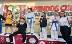 Aliağalı karateciler Aspendos Cup Karate Turnavası’nda